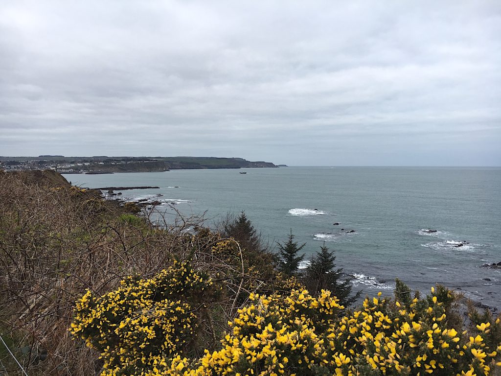 A view of the sea from Ballycastle, Northern Ireland, home to Corrymeela. Cramer & Anderson Attorney Barry Moller studied mediation at Corrymeela in spring 2019.