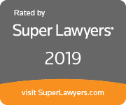 A Super Lawyers 2019 badge. Cramer & Anderson Partner Josh Weinshank was named a Super Lawyers Rising Star in 2019 for a second year.